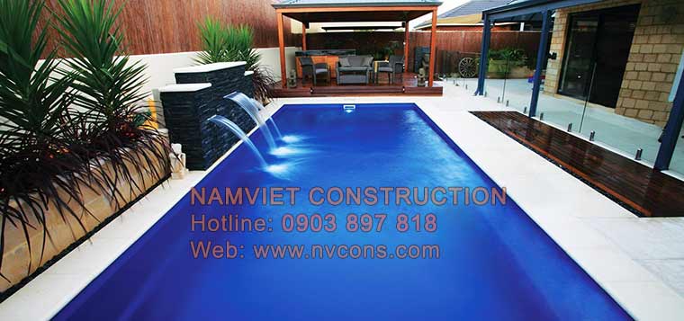 Xây dựng hồ bơi sử dụng vật liệu Composite Xây dựng hồ bơi sử dụng vật liệu Composite