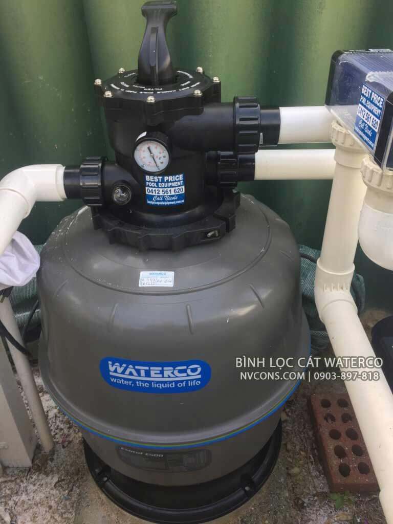 Hệ thống lọc gia đình sử dụng bình lọc cát Waterco Hệ thống lọc gia đình sử dụng bình lọc cát Waterco