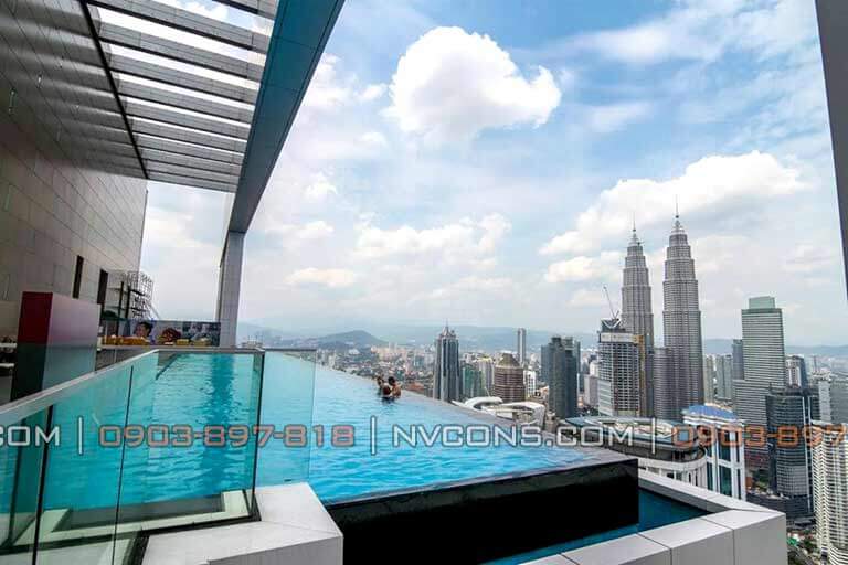 the face suites kuala lumpur infinity pool the face suites kuala lumpur infinity pool