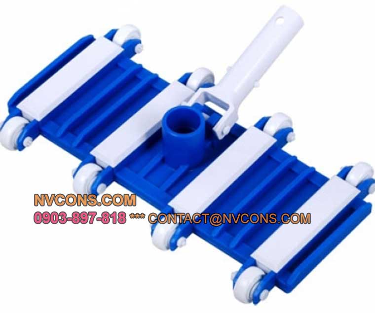 Bàn hút đáy bể bơi 8 bánh xe Emaux