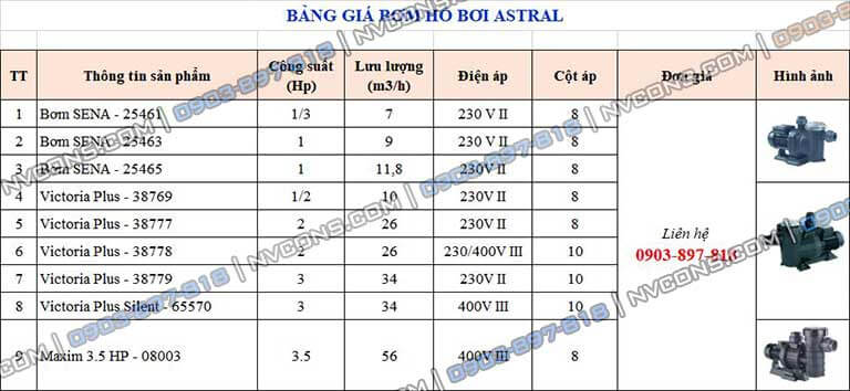 báo giá máy bơm hồ bơi astral báo giá máy bơm hồ bơi astral
