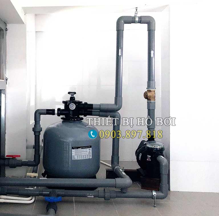 Bình lọc hồ bơi V500 hệ thống lọc nước gia đình Bình lọc hồ bơi V500 hệ thống lọc nước gia đình