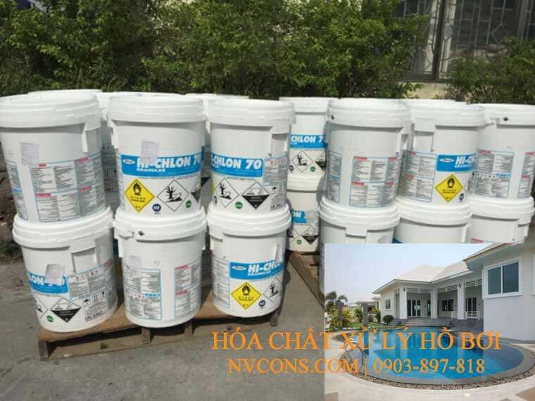 Cách sử dụng hóa chất CLO Chlorine xử lý nước hồ bơi bể bơi Cach su dung hoa chat CLO Chlorine xu ly nuoc be boi