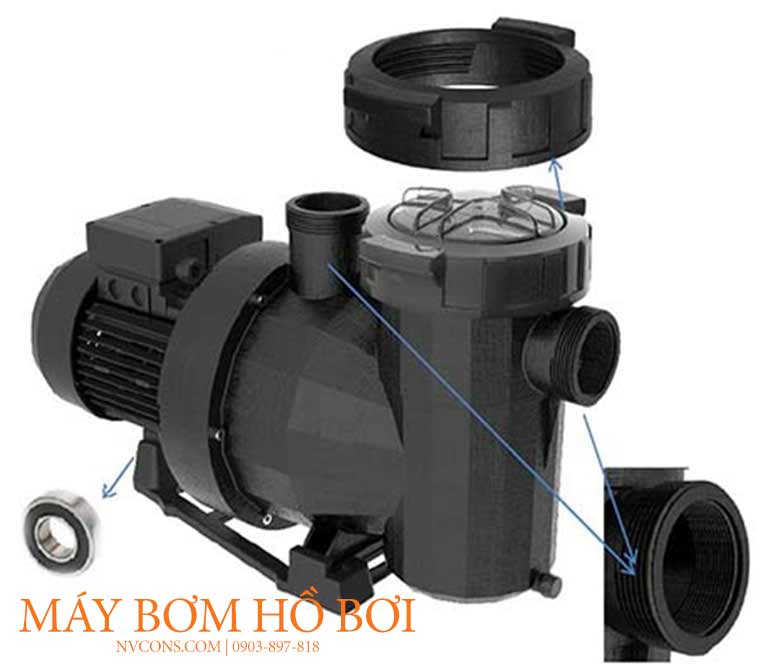 Cấu tạo bơm Victoria Plus Silent Cấu tạo bơm Victoria Plus Silent