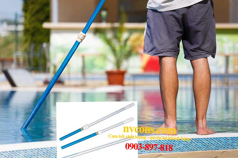 Cây sào nhôm hồ bơi Emaux Cây sào nhôm hồ bơi Emaux