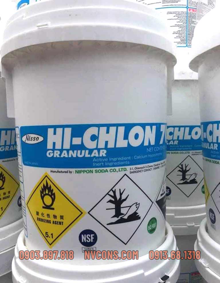 Clo dạng bột hồ bơi Nhật Bản Nippon Clo dạng bột hồ bơi Nhật Bản Nippon