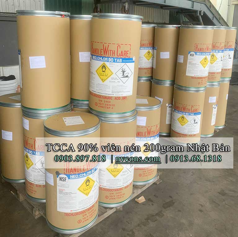 Clo viên nén hồ bơi Nhật Bản giá tốt tại NVCONS Clo viên nén hồ bơi Nhật Bản giá tốt tại NVCONS