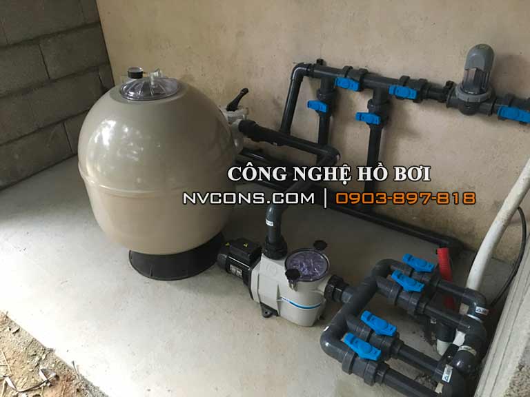 Công nghệ lọc nước hồ bơi sử dụng thiết bị Kripsol Công nghệ lọc nước hồ bơi sử dụng thiết bị Kripsol