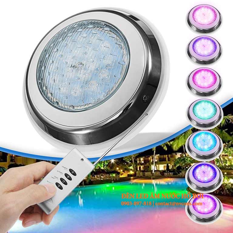 Công suất đèn led âm nước bể bơi Cong suat den led am nuoc be boi
