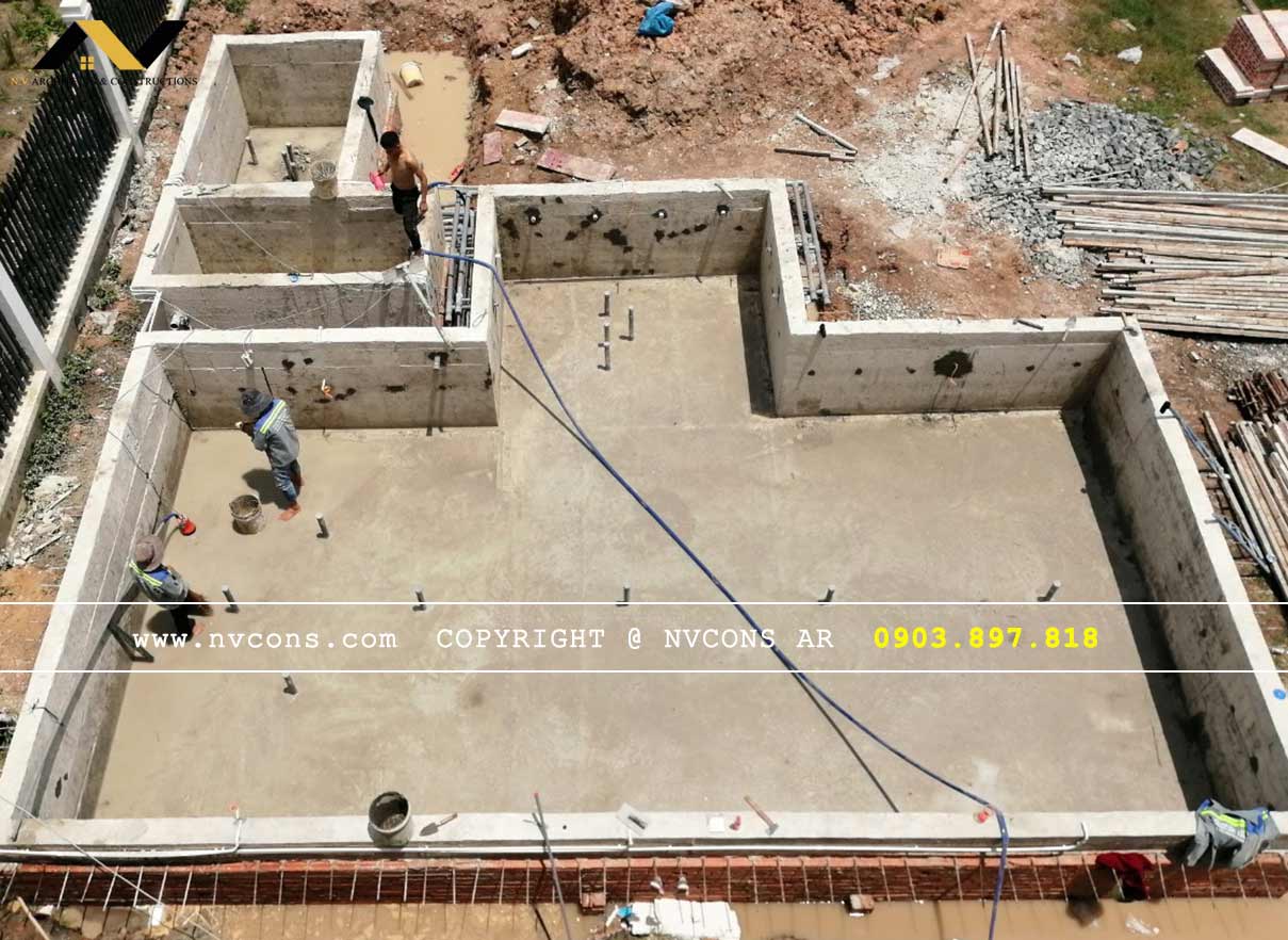 Công tác chống thấm bể bơi gia đình Tây Ninh Công tác chống thấm bể bơi gia đình Tây Ninh