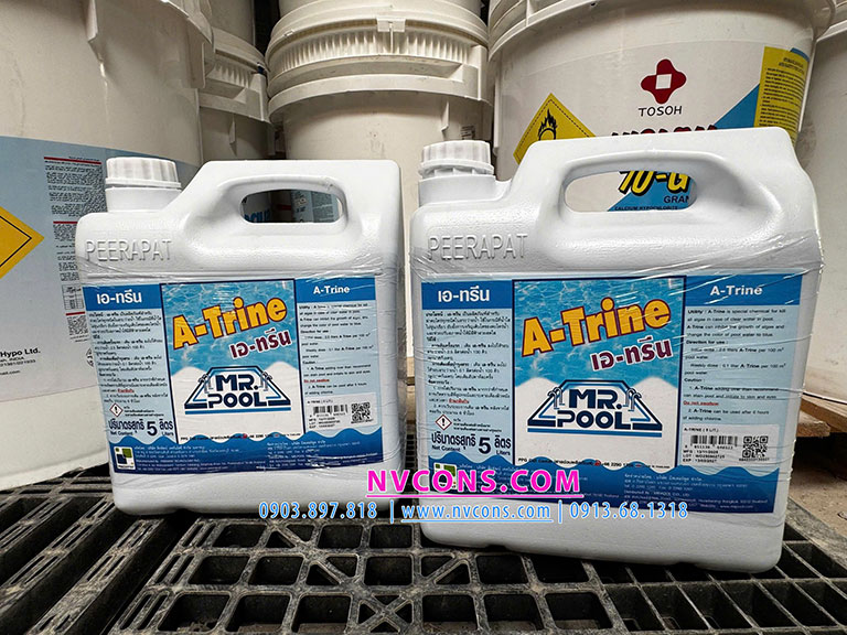 Công ty cung cấp sản phẩm hóa chất xử lý nước hồ bơi A-Trine Thái Lan Công ty cung cấp sản phẩm hóa chất xử lý nước hồ bơi A-Trine Thái Lan