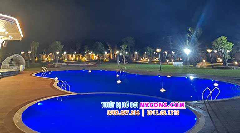 NVCONS đơn vị cung cấp đèn bể bơi 6W xanh dương NVCONS đơn vị cung cấp đèn bể bơi 6W xanh dương