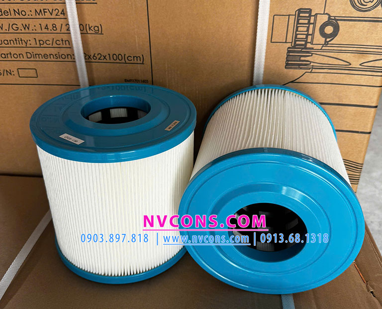 Nvcons cung cấp lõi lọc giấy Emaux CF25 cho bể sục và hồ cảnh Nvcons cung cấp lõi lọc giấy Emaux CF25 cho bể sục và hồ cảnh