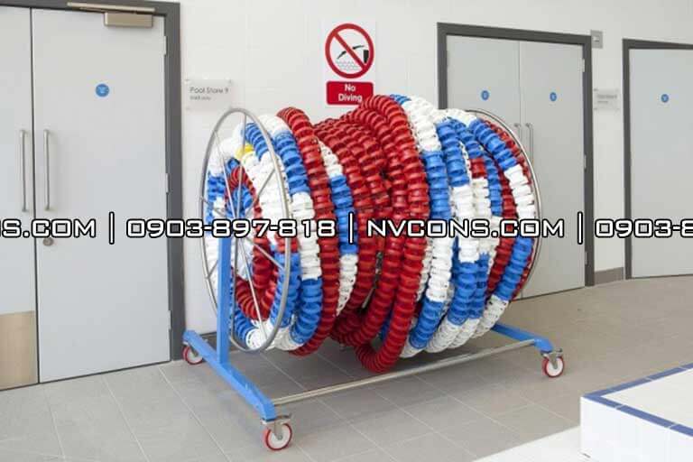 Dây phao chắn sóng bể bơi Dây phao chắn sóng bể bơi