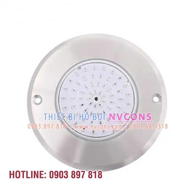 Đèn chiếu sáng bể bơi inox 316 đường kính 110mm Đèn chiếu sáng bể bơi inox 316 đường kính 110mm