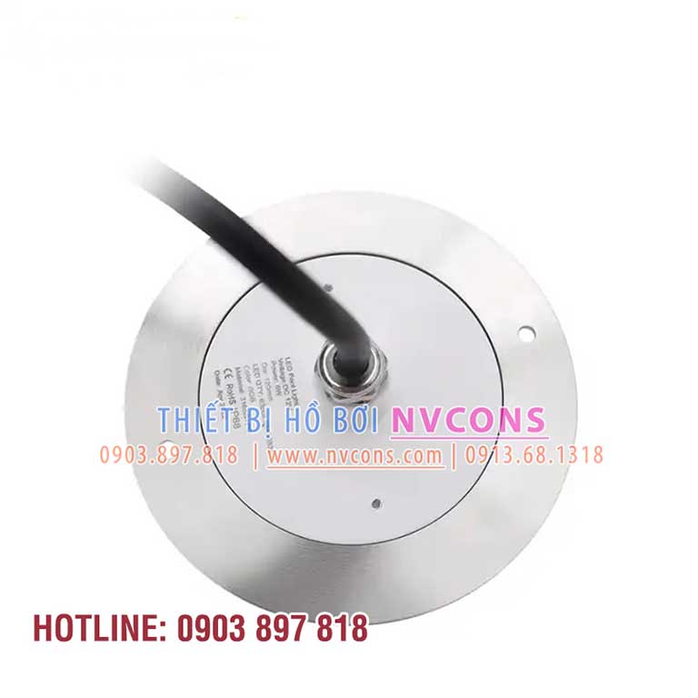 Đèn chiếu sáng hồ bơi đường kính 110mm loại mỏng 12V Đèn chiếu sáng hồ bơi đường kính 110mm loại mỏng 12V