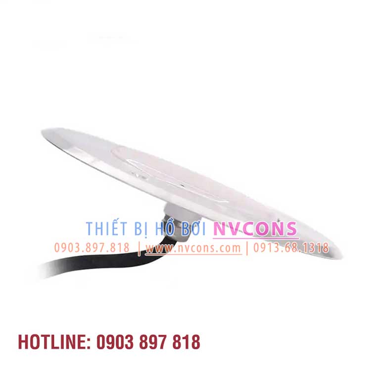 Đèn hồ bơi đường kính 110mm chất liệu inox 316 12V DC Đèn hồ bơi đường kính 110mm chất liệu inox 316 12V DC