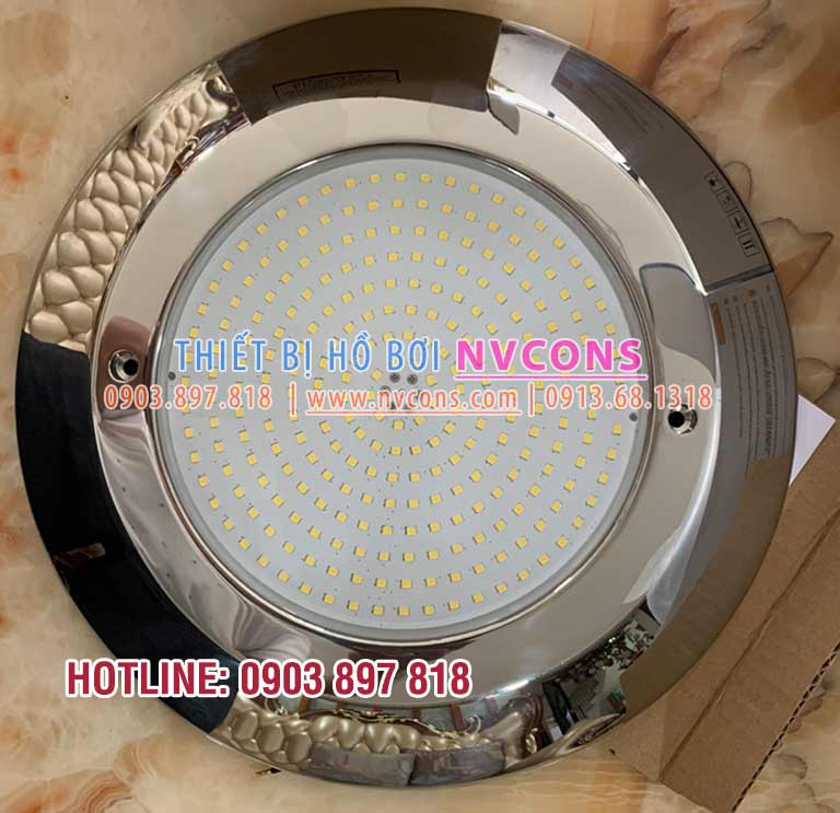 Đèn led bể bơi 12V viền inox số lượng lớn tại NVCONS Đèn led bể bơi 12V viền inox số lượng lớn tại NVCONS