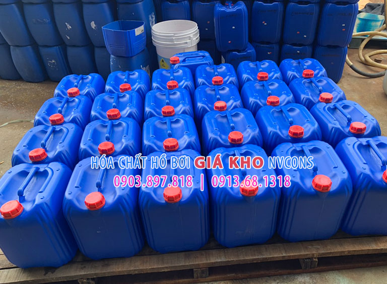 Đơn vị cung cấp hóa chất giảm pH hồ bơi acid hcl Đơn vị cung cấp hóa chất giảm pH hồ bơi acid hcl