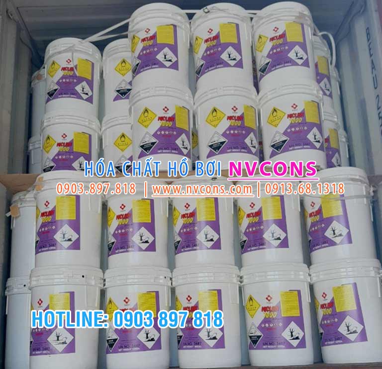 Nvcons là đơn vị phân phối hóa chất xử lý nước hồ bơi Nhật Bản Niclon 7000 Nvcons là đơn vị phân phối hóa chất xử lý nước hồ bơi Nhật Bản Niclon 7000