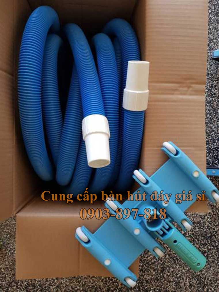 bàn hút đáy bể bơi waterco bàn hút đáy bể bơi waterco, ban hut kèm ống mềm, voi hut can ho boi
