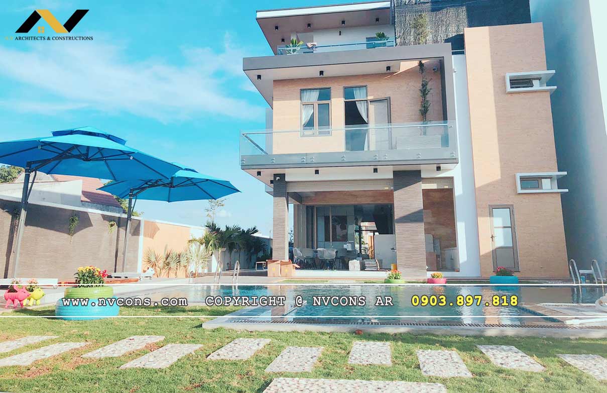 Hồ bơi mini gia đình Tây Ninh hoàn thiện và bàn giao sử dụng Hồ bơi mini gia đình Tây Ninh hoàn thiện và bàn giao sử dụng