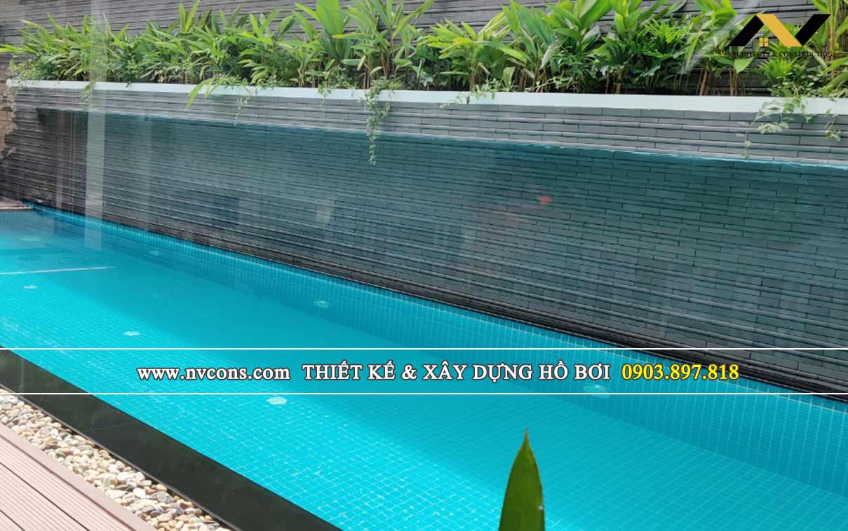 Hồ bơi mini gia đình đẹp Ninh Kiều - Cần Thơ Hồ bơi mini gia đình đẹp Ninh Kiều - Cần Thơ