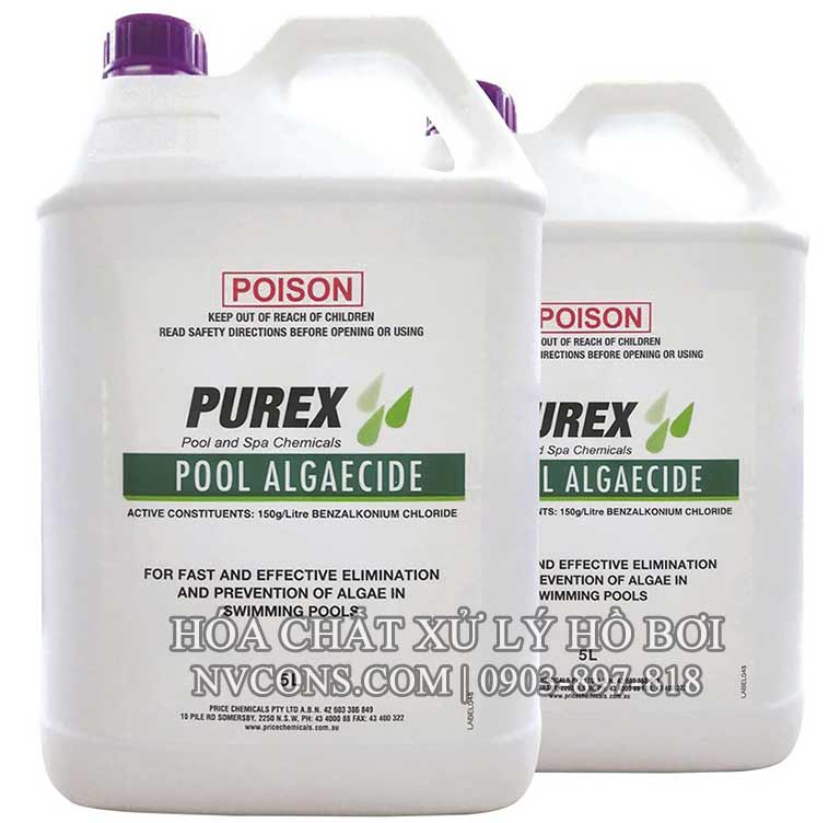 Hóa chất chống rêu Purex Hóa chất chống rêu Purex