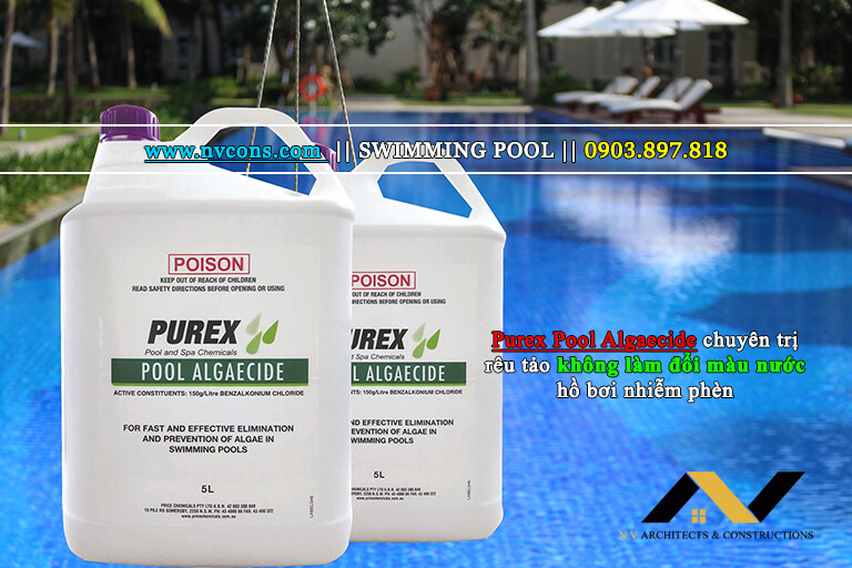 Purex Pool Algaecide hóa chất diệt rêu tảo chuyên nghiệp Purex Pool Algaecide hóa chất diệt rêu tảo chuyên nghiệp