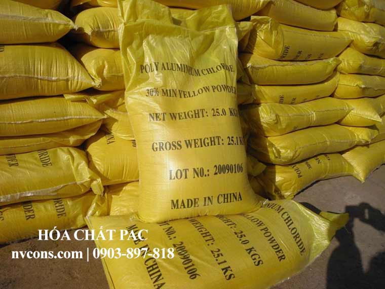 Hóa chất PAC trợ lắng nước hồ bơi Hóa chất PAC trợ lắng nước hồ bơi