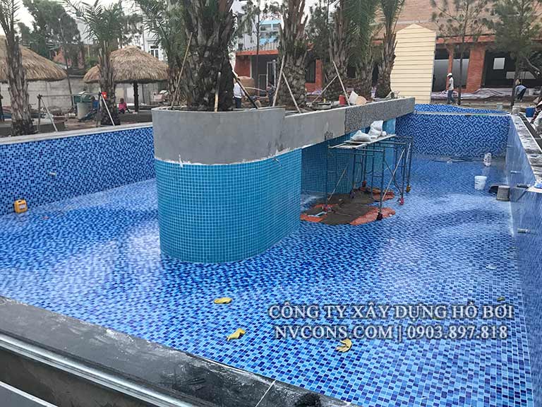 Keo dán gạch hồ bơi chuyên dụng Keo dán gạch hồ bơi chuyên dụng