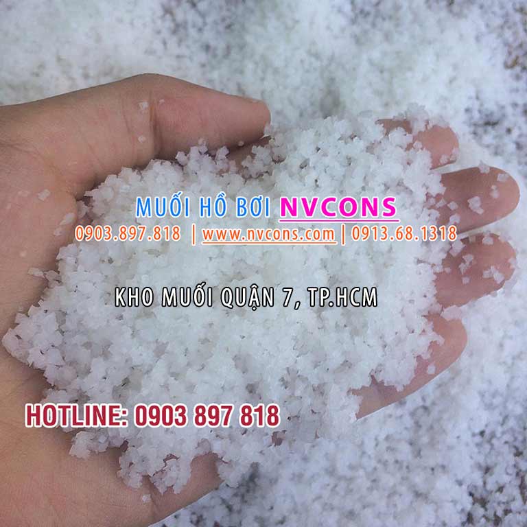 Kho muối xử lý nước hồ bơi quận 7 TPHCM Kho muối xử lý nước hồ bơi quận 7 TPHCM