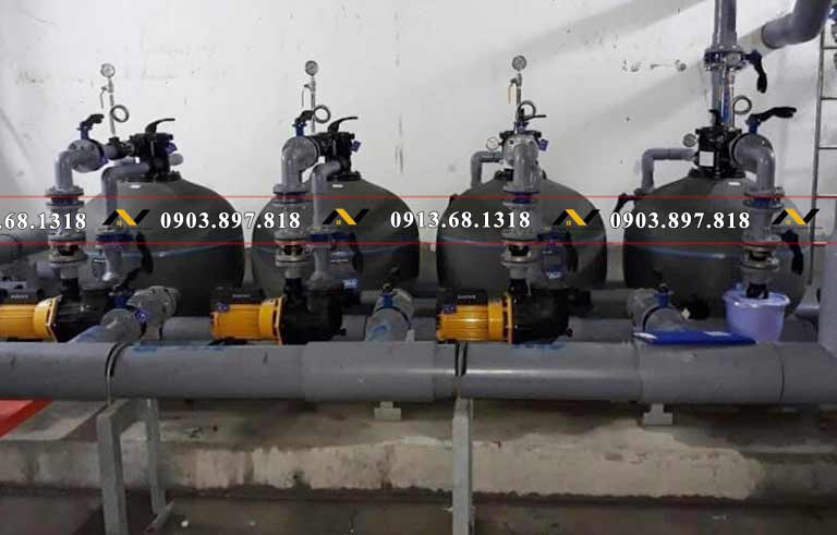 Một công trình lắp đặt bình lọc Waterco SM 1200 hồ bơi thi đấu chuyên nghiệp Một công trình lắp đặt bình lọc Waterco SM 1200 hồ bơi thi đấu chuyên nghiệp