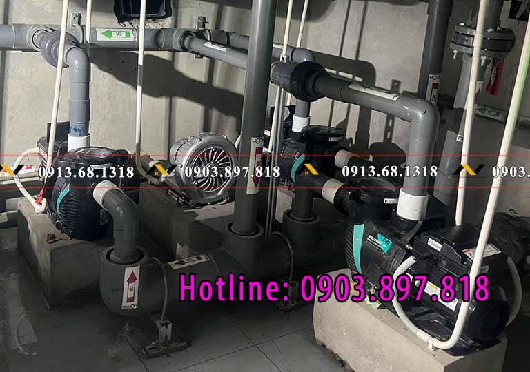 Lắp đặt bơm Pentair 5Hp hồ bơi trung tâm thương mại Lắp đặt bơm Pentair 5Hp hồ bơi trung tâm thương mại