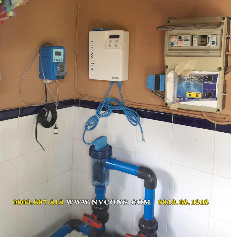 lap dat may dien phan ho boi gia dinh innowater lap dat may dien phan ho boi gia dinh innowater