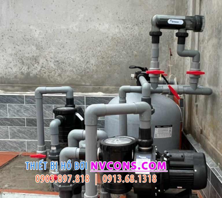 NVCONS lắp đặt thiết bị bơm lọc SB30 hồ bơi gia đình NVCONS lắp đặt thiết bị bơm lọc SB30 hồ bơi gia đình