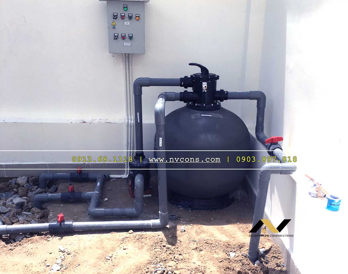 Lắp đặt thiết bị lọc nước hồ bơi gia đình chị Hằng Tây Ninh Lắp đặt thiết bị lọc nước hồ bơi gia đình chị Hằng Tây Ninh