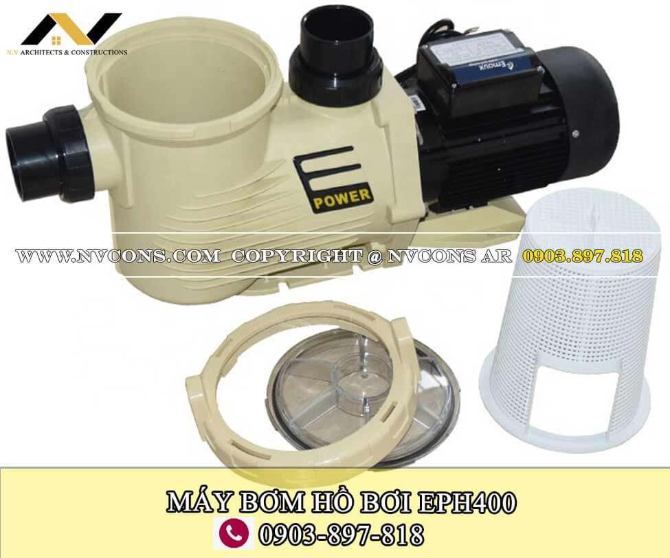 Máy bơm bể bơi EPH400 công suất 4hp Máy bơm bể bơi EPH400 công suất 4hp