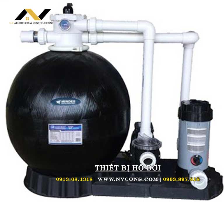 Máy bơm hồ bơi Minder giá rẻ May bom ho boi Minder gia re