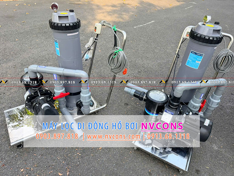 Máy hút cặn bể bơi di động 2Hp bơm SB20 tại Nvcons Máy hút cặn bể bơi di động 2Hp bơm SB20 tại Nvcons