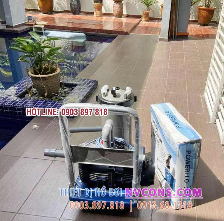 Máy hút cặn bể bơi di động Waterco NV75C Máy hút cặn bể bơi di động Waterco NV75C