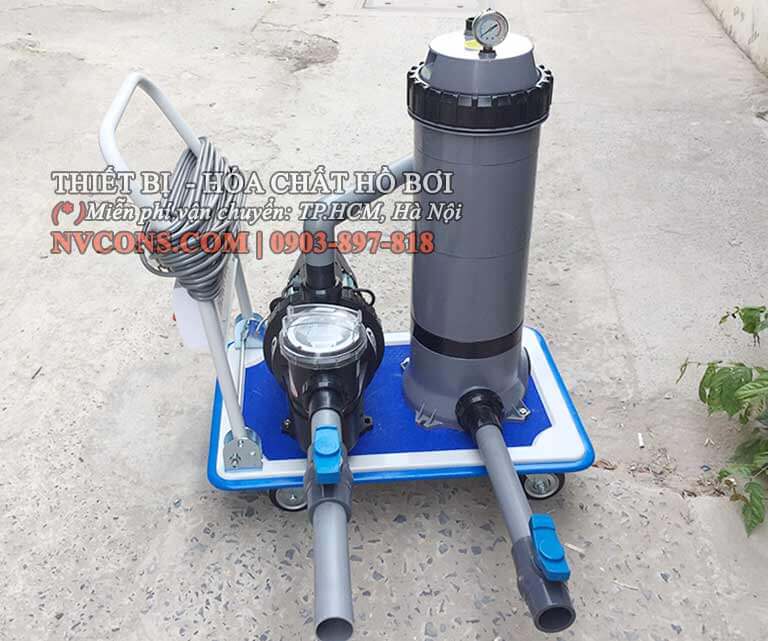 Máy hút đáy bể bơi lọc giấy Máy hút đáy bể bơi lọc giấy