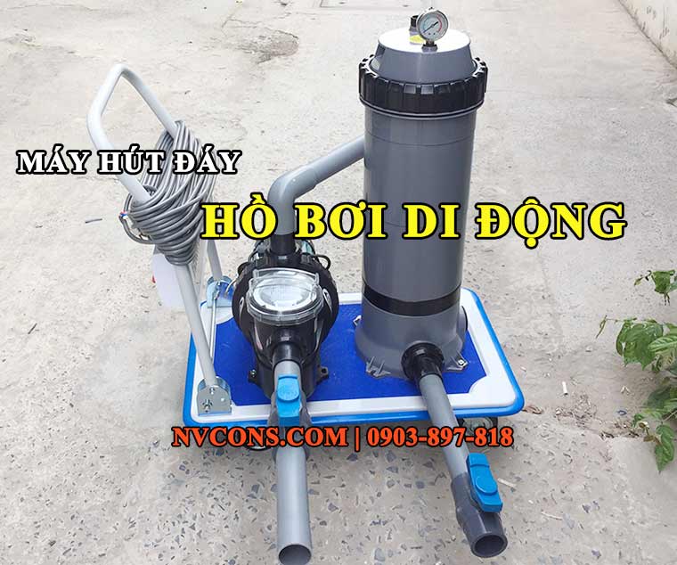 3 loại máy hút cặn đáy bể bơi sử dụng phổ biến và giá tốt hiện nay