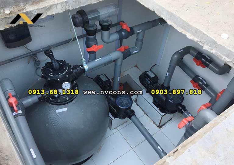 Máy lọc nước hồ bơi gia đình tại Long Xuyên An Giang May loc ho boi gia dinh Long Xuyen