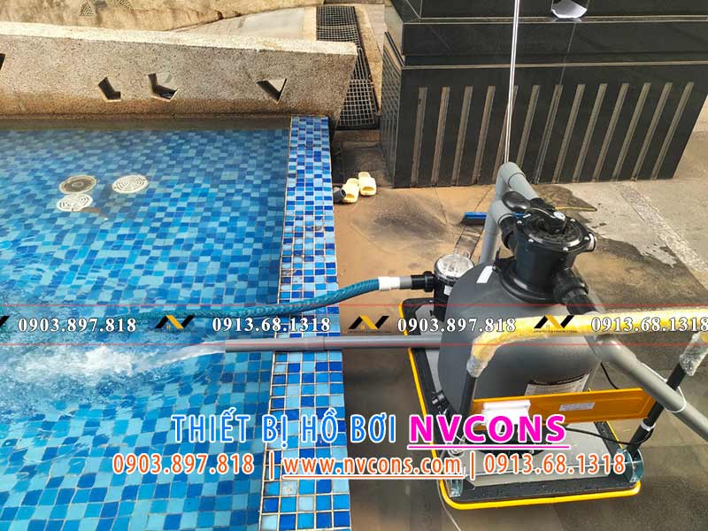 Thông tin về máy lọc hút cặn hồ bơi di động NVP45_C Thông tin về máy lọc hút cặn hồ bơi di động NVP45_C