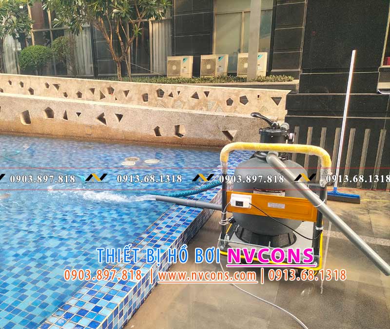 Thiết bị đảm bảo hút sạch cặn đáy và lọc nước tuần hoàn di động Thiết bị đảm bảo hút sạch cặn đáy và lọc nước tuần hoàn di động