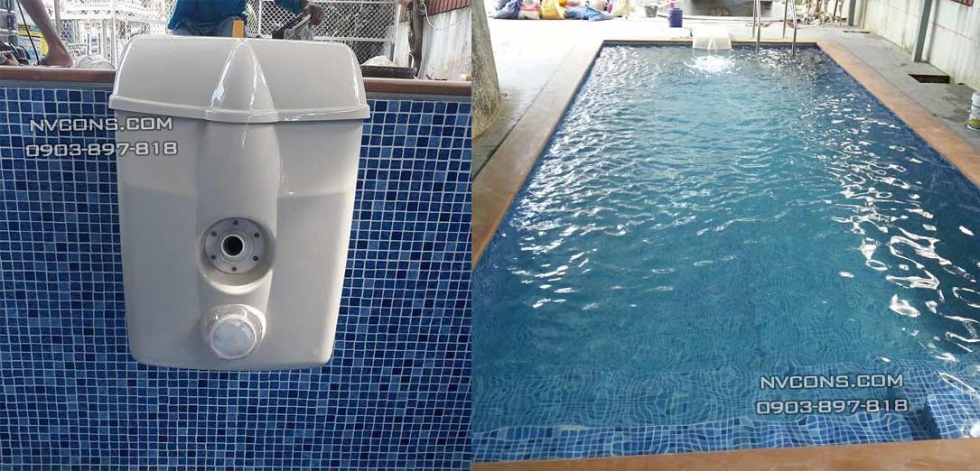 Máy lọc nước bể bơi vận hành thông minh không sử dụng đường ống Máy lọc nước bể bơi vận hành thông minh