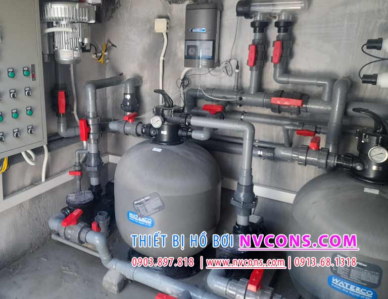 Máy lọc nước hồ bơi gia đình Waterco gồm 2 bình lọc S800 có tổng giá trị hơn 300 triệu đồng Máy lọc nước hồ bơi gia đình Waterco gồm 2 bình lọc S800 có tổng giá trị hơn 300 triệu đồng