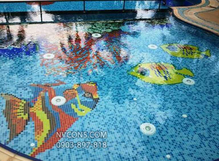 Mosaic be boi bien ca Mosaic be boi bien ca