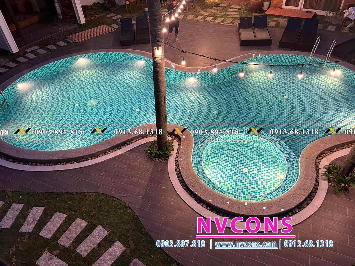 Một góc chụp khác của resort Mũi Né khi về đêm Một góc chụp khác của resort Mũi Né khi về đêm